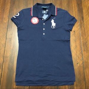 2012 Team USA Olympic Polo Shirt Ralph Lauren XS